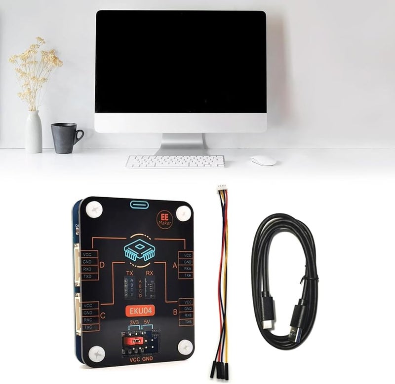 4 Port Serial Expansion Board Module 6Mbps Baud Rate 3 3V 5V Voltage Multiple Systems - Image 2